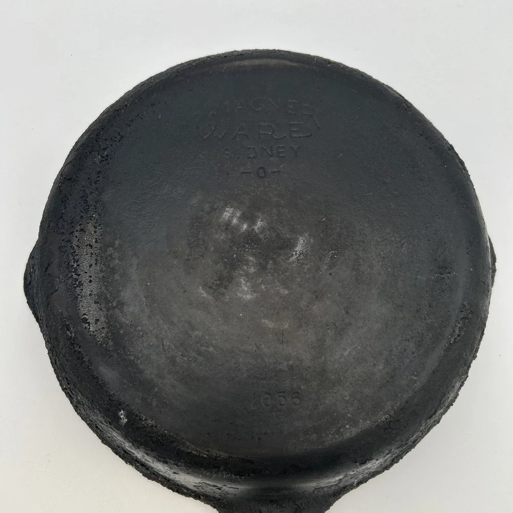 VINTAGE ORIGINAL No.6 WAGNER WARE 1056 I CAST IRON COOKING SKILLET FRYING PAN